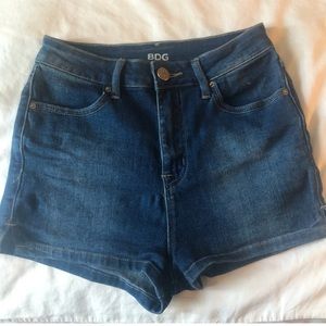 BDG Vintage Super High Rise Denim Shorts